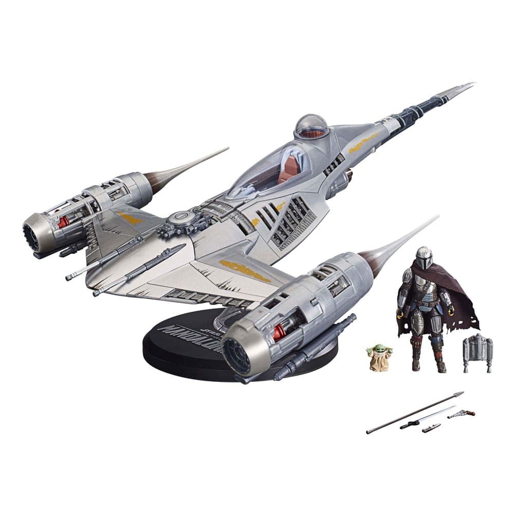 Star Wars The Mandalorian Vintage Collection Vehicle The Mandalorian's N-1 Starfighter - Action Figure 9,5cm - Hasbro