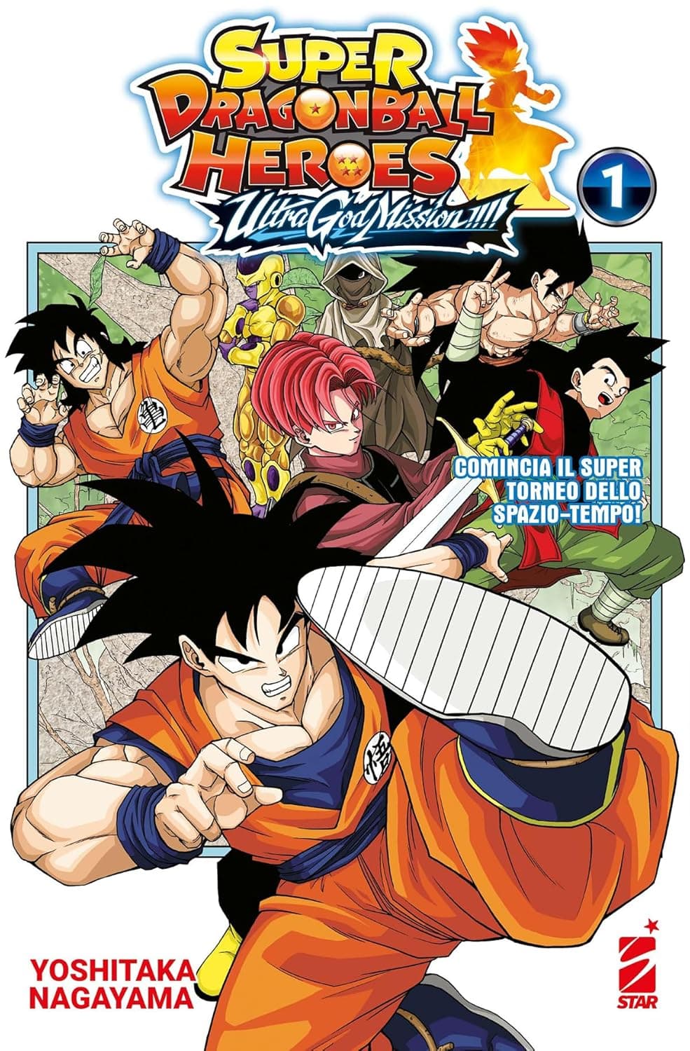 Super Dragon Ball Heroes - Ultra God Mission!!! 1 - DB Universe 5 - Edizioni Star Comics - Italiano
