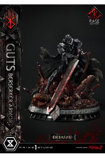 Berserk Statue 1/4 Guts Berserker Armor Rage Edition Deluxe Version 67 cm