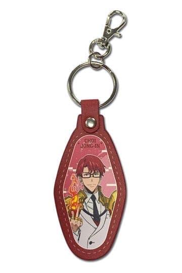 Solo Leveling Leather Keyring Choi Jong-In