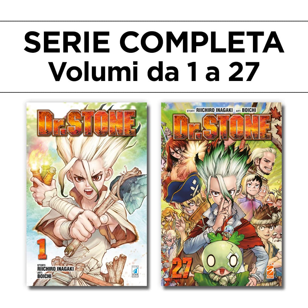 Dr. Stone 1/27 - Serie Completa - Edizioni Star Comics - Italiano