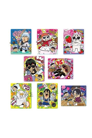 Gintama x Okawabukubu Acrylic Figure Display 11 cm 8 Pz