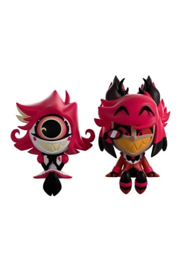 Hazbin Hotel Vinyl Figures Alastor & Niffty Monitor Buddiez