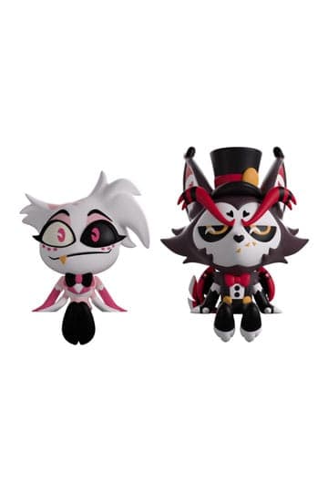 Hazbin Hotel Vinyl Figures Angel Dust & Husk Monitor Buddiez