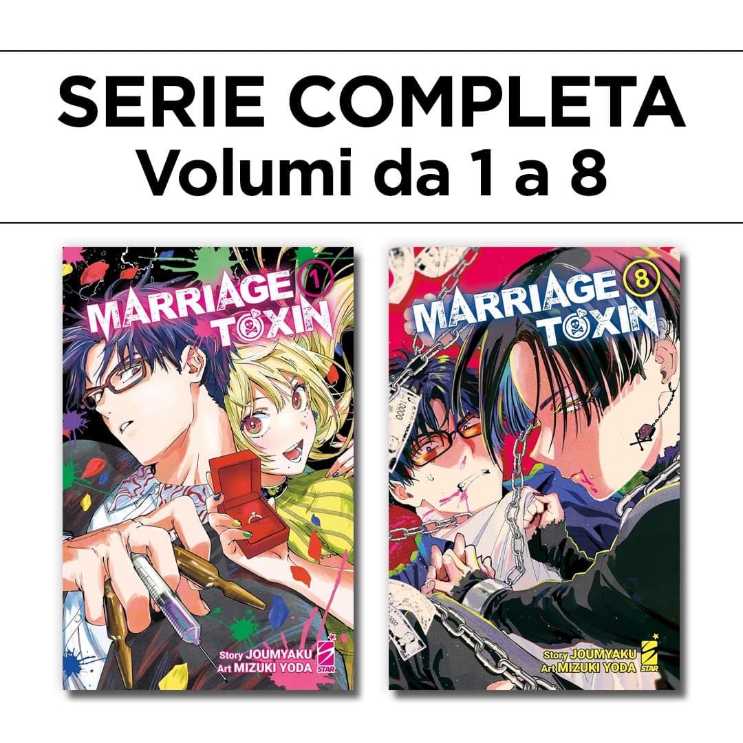 Marriagetoxin 1/8 - Serie Completa - Edizioni Star Comics - Italiano