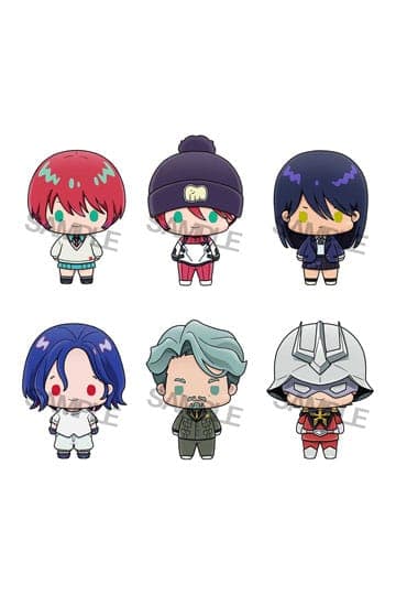 Mobile Suit Gundam GQuuuuuuX Chokorin Mascot Series Trading Figure 6-Pack 5 cm