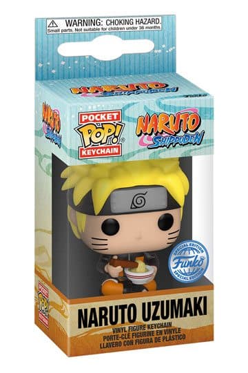 Naruto Pocket Funko POP! Vinyl Keychains 4 cm Naruto w/Noodles - Keychain