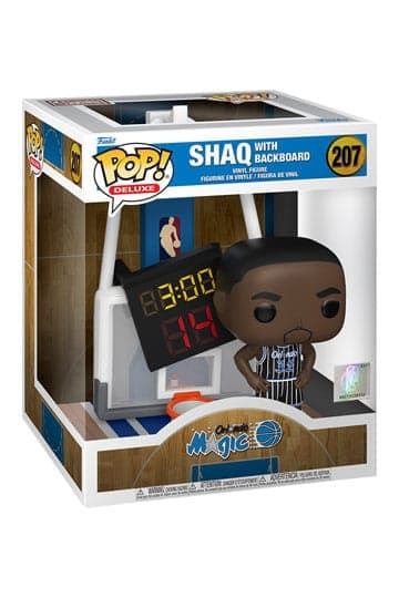 NBA Legends Funko POP! Sports Deluxe Vinyl Figure Shaq w/Backboard 16 cm #207 - Deluxe