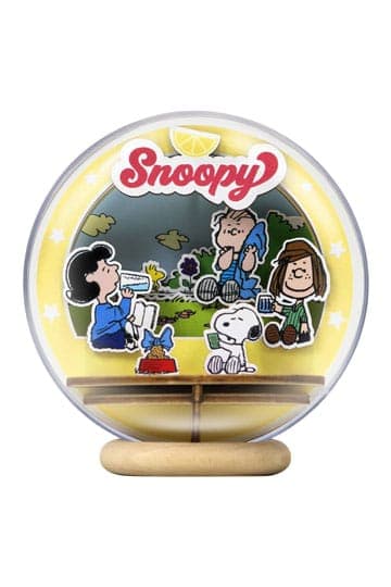 Peanuts Puremind Model Kit Wooden Theater Globe Picnic Party
