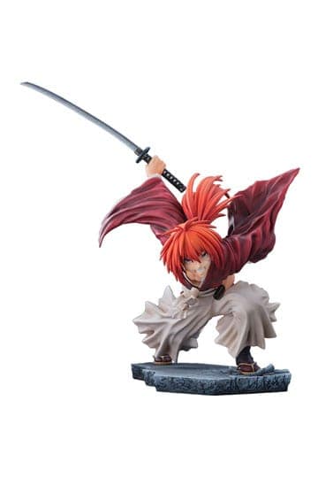 Rurouni Kenshin: Meiji Kenkaku Romantan Kyoto Douran PVC Statue 1/6 Kenshin Himura Amakakeruryuunohirameki Ver. 26 cm