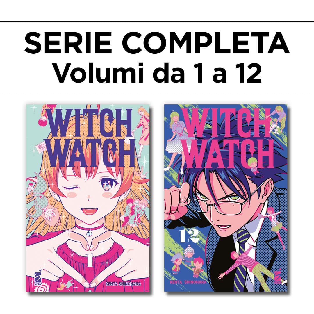 Witch Watch 1/13 - Serie Completa - Edizioni Star Comics - Italiano