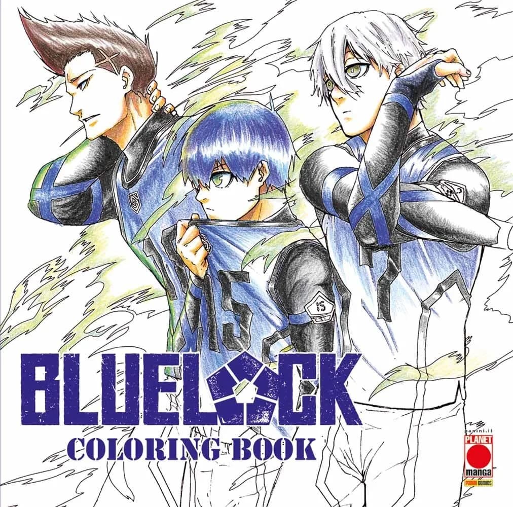 Blue Lock - Coloring Book - Panini Comics - Italiano