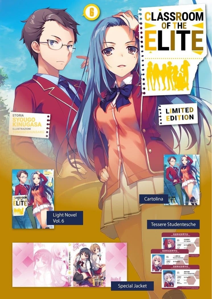 Classroom of the Elite Vol. 6 - Limited Edition - Dokusho Edizioni - Italiano
