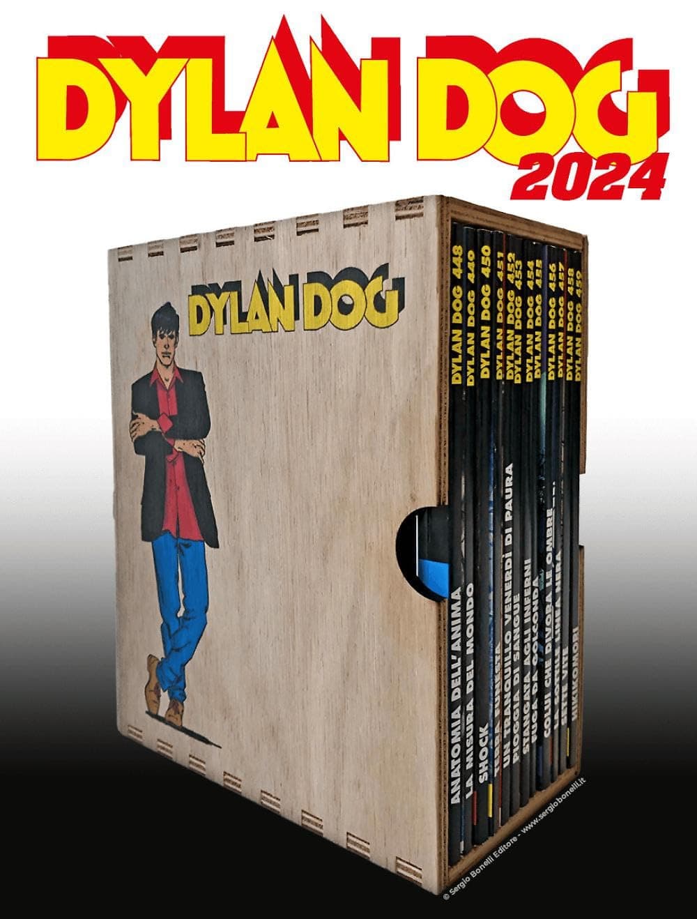 Dylan Dog - Un Anno con Dylan Dog Cofanetto Box Raccoglitore 2024 - Sergio Bonelli Editore - Italiano