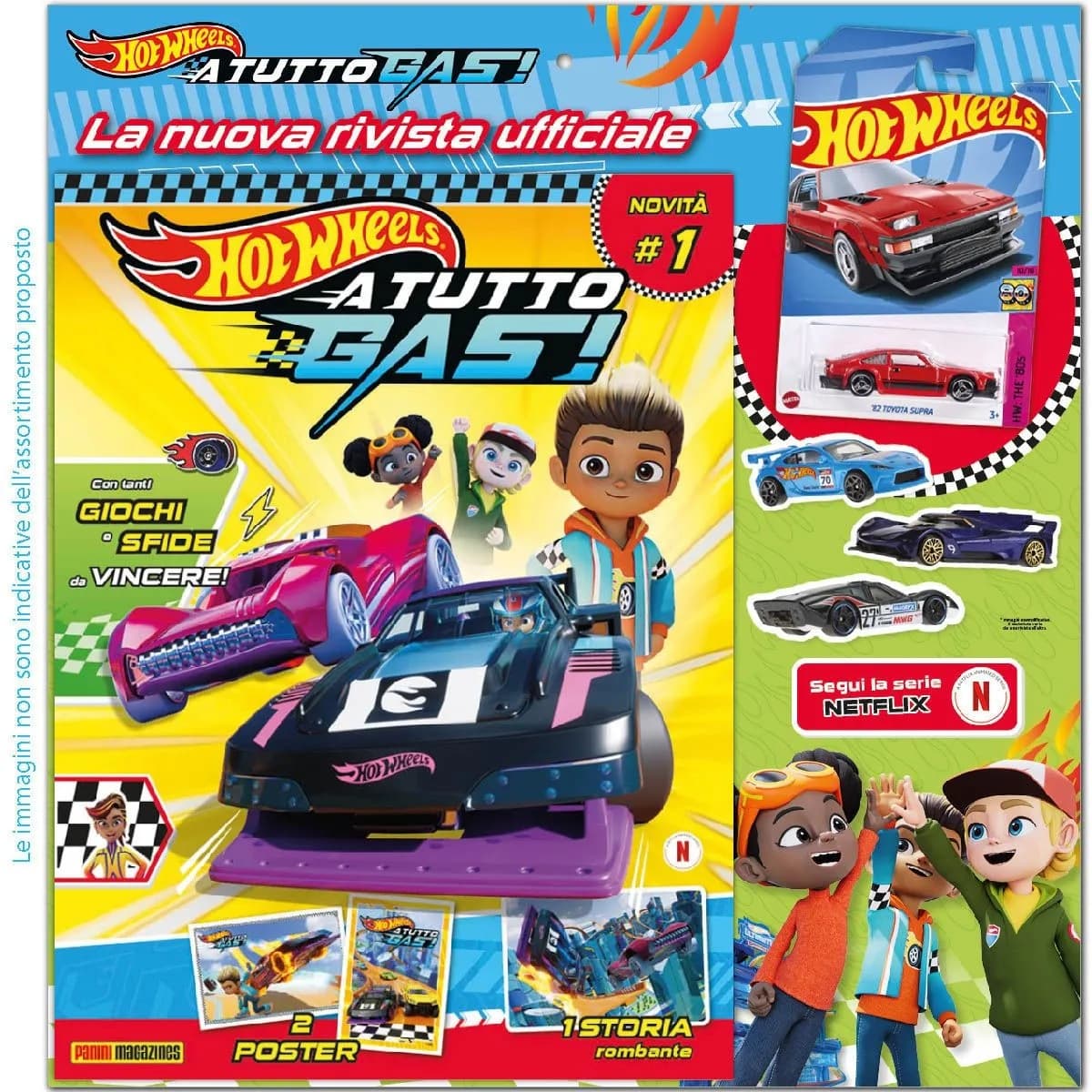 Hot Wheels - A Tutto Gas 1 - Panini Comics - Italiano