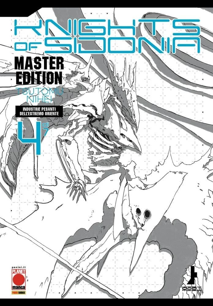 Knights of Sidonia - Master Edition 4 - Panini Comics - Italiano