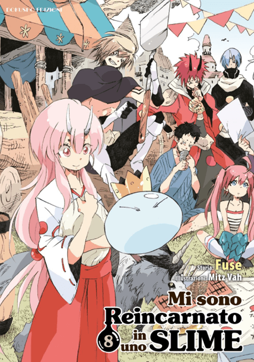 Mi Sono Reincarnato in uno Slime Vol. 8 - Dokusho Edizioni - Italiano