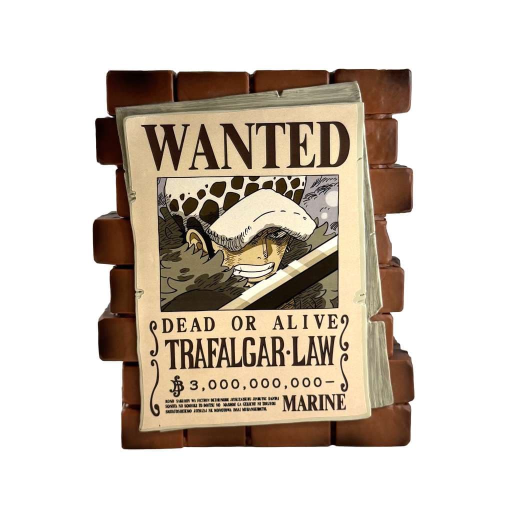 One Piece - Poster wanted law - Money Box 16cm