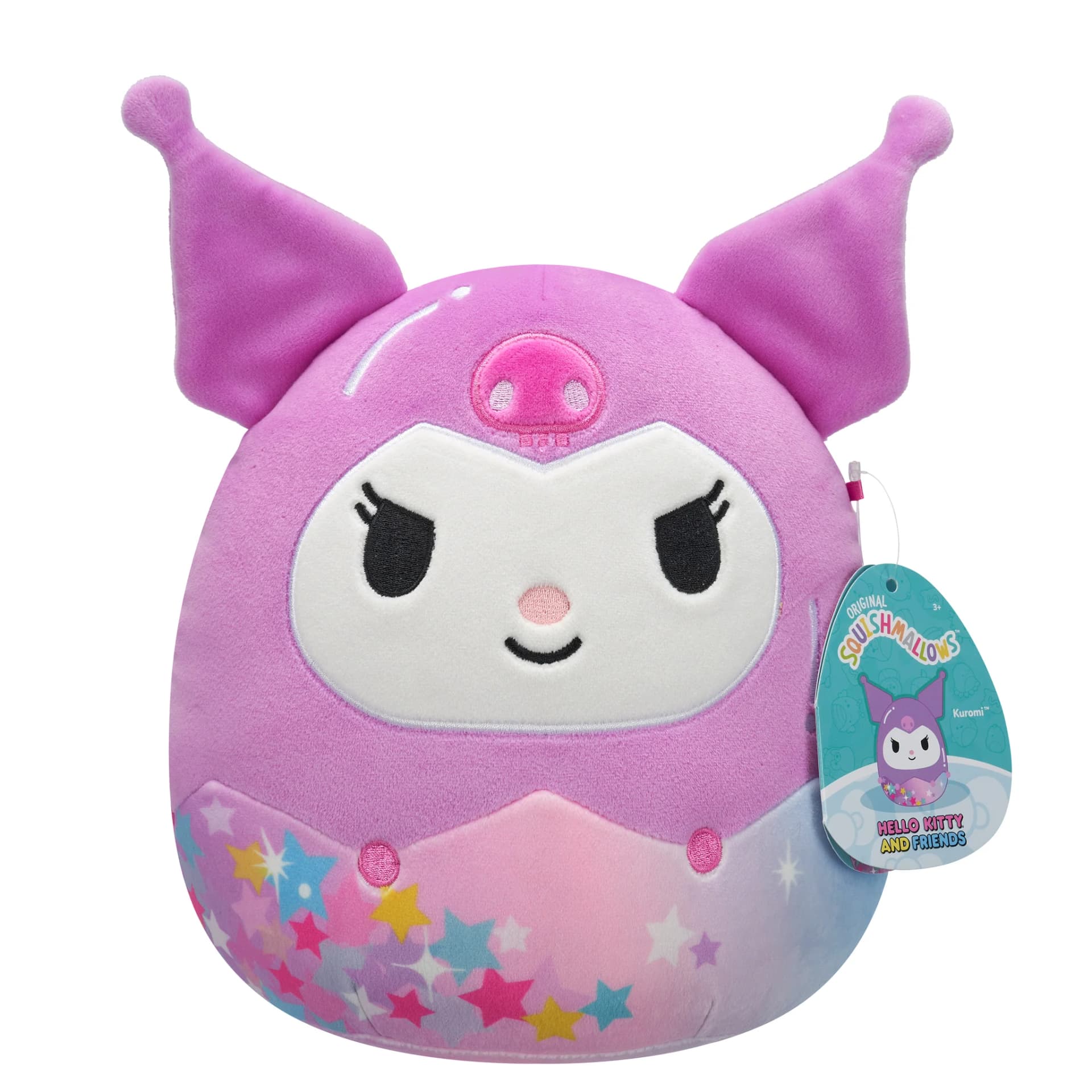 Original SQUISHMALLOWS - Hello Kitty and Freinds - Kuromi 21cm