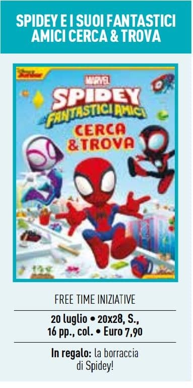 Spidey e i Suoi Fantastici Amici - Cerca & Trova - Free Time Iniziative 30 - Panini Comics - Italiano