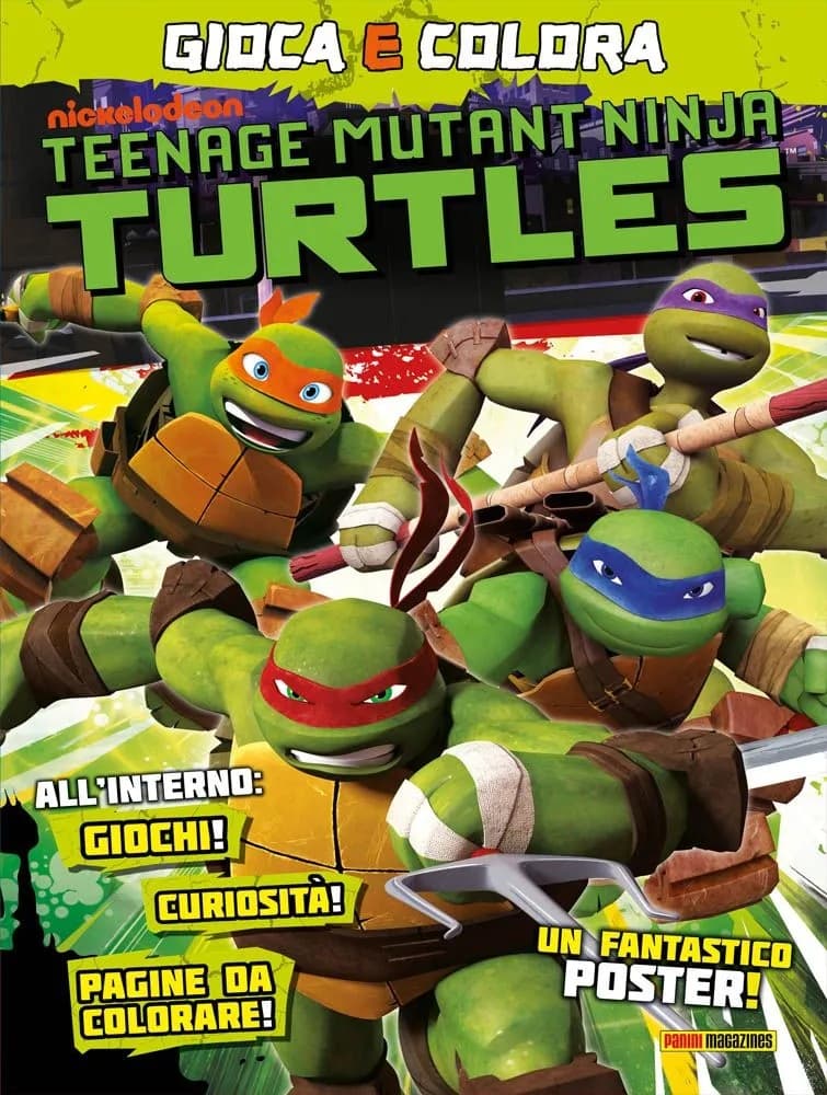 Teenage Mutant Ninja Turtles - Gioca e Colora - Tartarughe Ninja 55 - Panini Comics - Italiano
