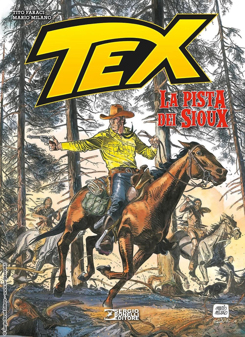 Tex - La Pista dei Sioux - Sergio Bonelli Editore - Italiano