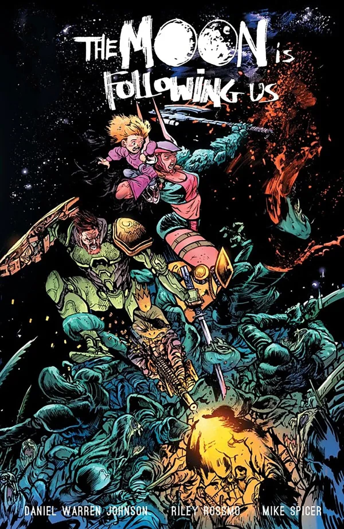 The Moon is Following Us Vol. 1 - Variant - Saldapress - Italiano