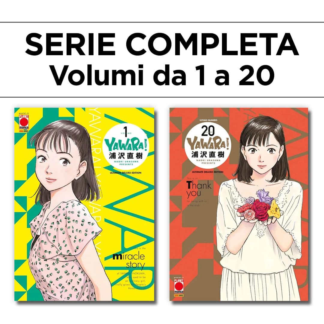 Yawara! - Ultimate Deluxe Edition 1/20 - Serie Completa - Panini Comics - Italiano