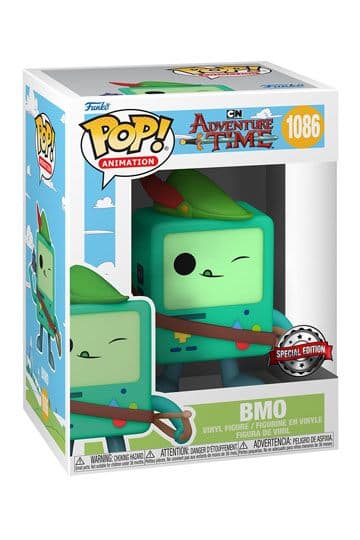 Adventure Time Funko POP! Vinyl Figure BMO w/Bow 9 cm #1086 - Animation