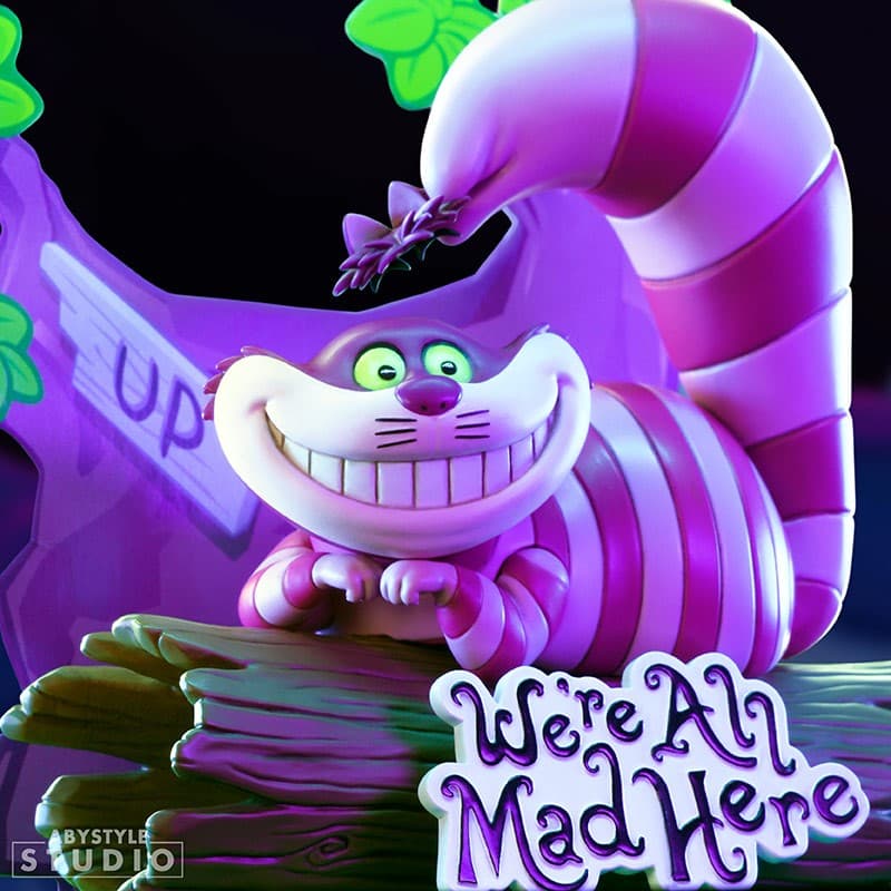 DISNEY - Super Figure Collection SFC "Cheshire cat" Statue 15 cm