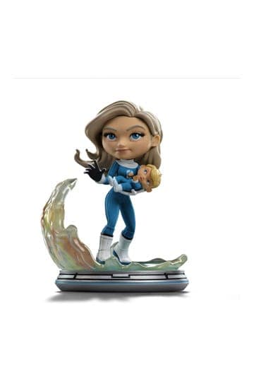 Fantastic Four Mini Co. PVC Figure Invisible Woman and Franklin 15 cm