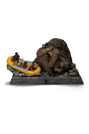 Jurassic World: Rebirth Demi Art Scale Statue 1/20 T-Rex River Attack 22 cm