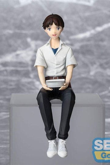 Rebuild of Evangelion PM Perching PVC Statue Shinji Ikari Evangelion New Theatrical Edition 14 cm