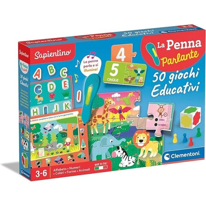 Sapientino - La Penna Parlante - 50 Giochi Educativi