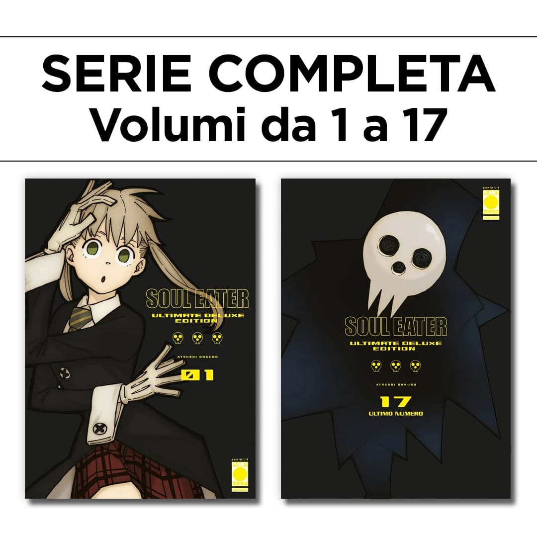Soul Eater - Ultimate Deluxe Edition 1/17 - Serie Completa - Panini Comics - Italiano