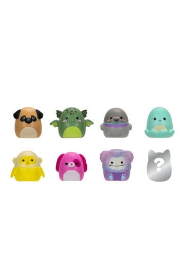 Squishmallows Squish-a-longs Mini Figures Set of 8 Series 2 Style 1 2,5 cm
