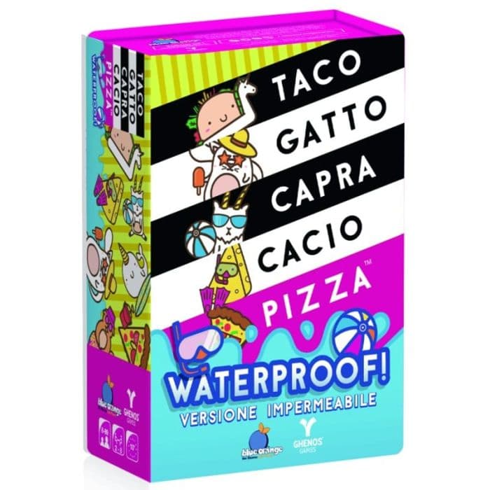 Taco Gatto Capra Cacio Pizza - Waterproof