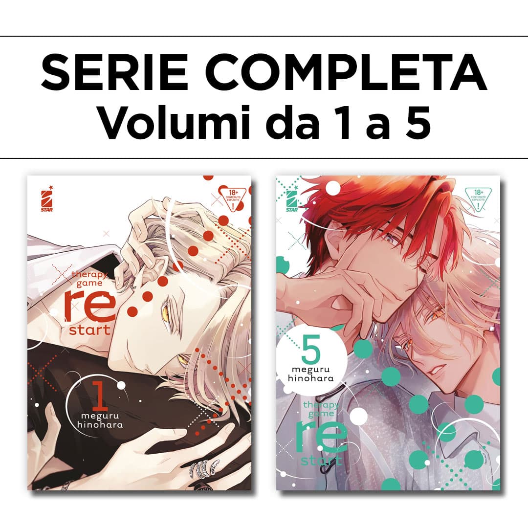 Therapy Game Restart 1/5 - Serie Completa - Edizioni Star Comics - Italiano