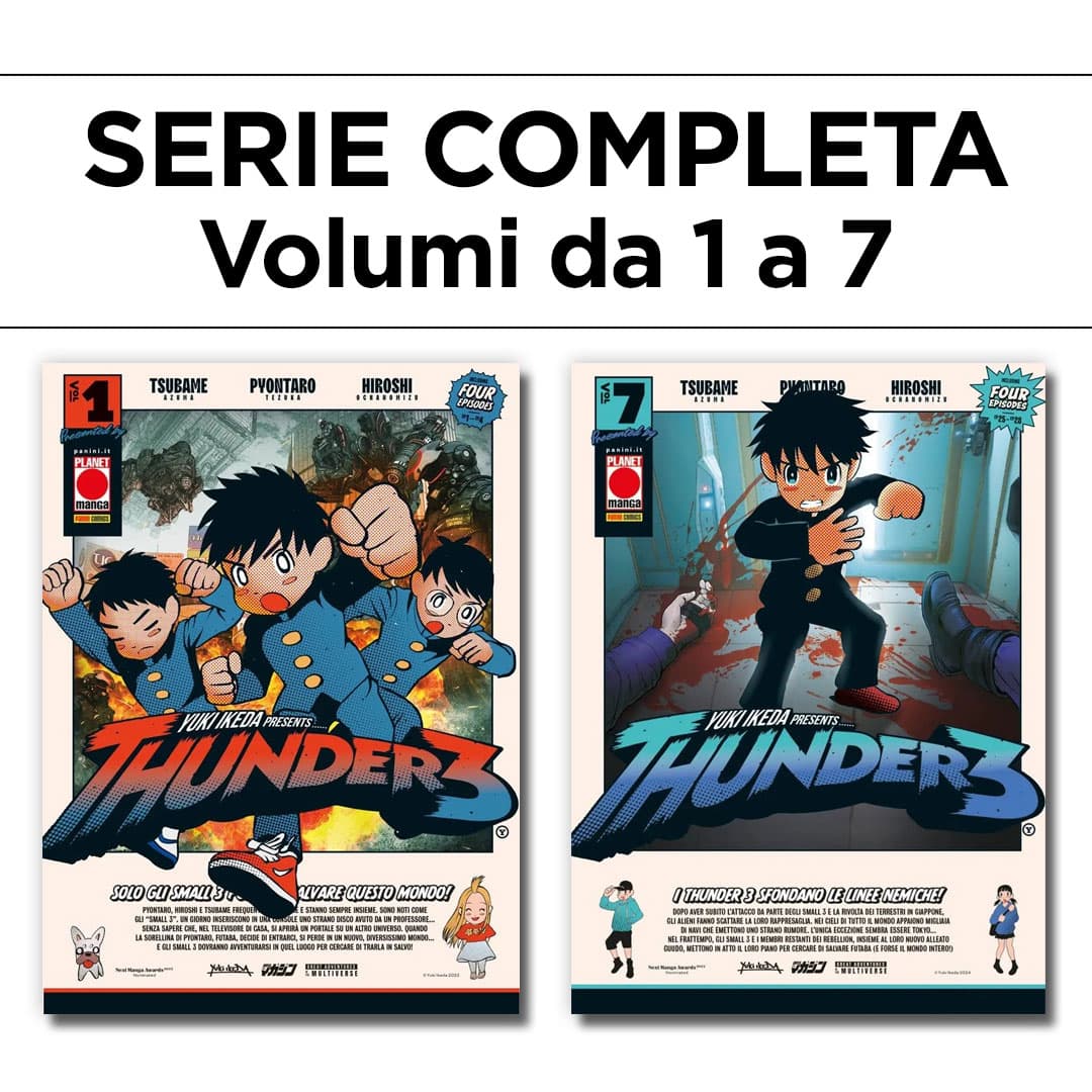 Thunder3 1/7 - Serie Completa - Panini Comics - Italiano