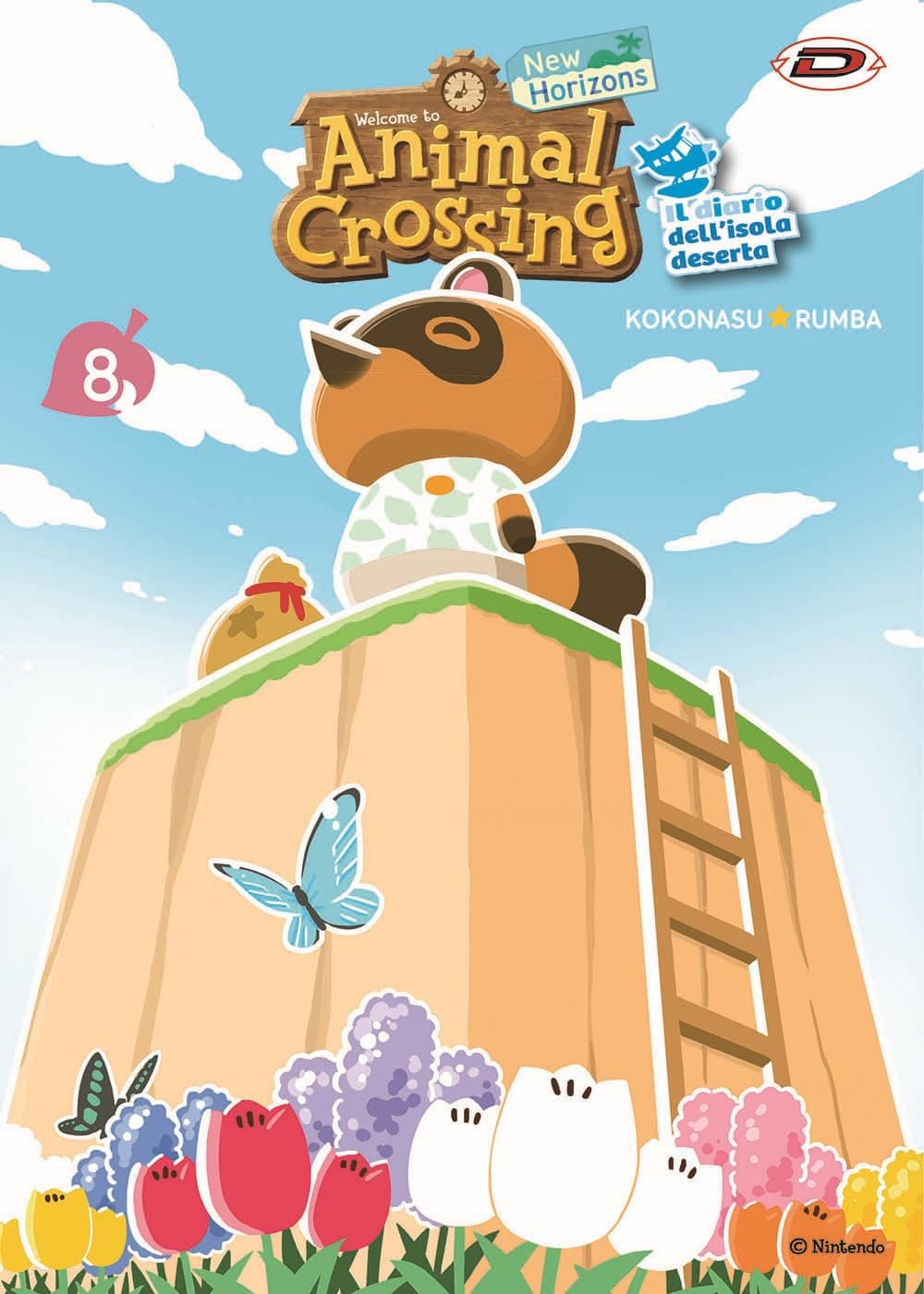 Animal Crossing - New Horizons: Il Diario dell'Isola Deserta 8 - Dynit - Italiano