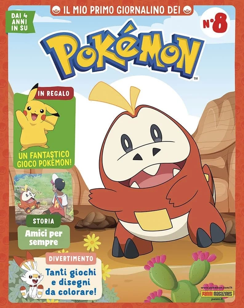 Il Mio Primo Giornalino dei Pokemon 8 - Panini Comics - Italiano