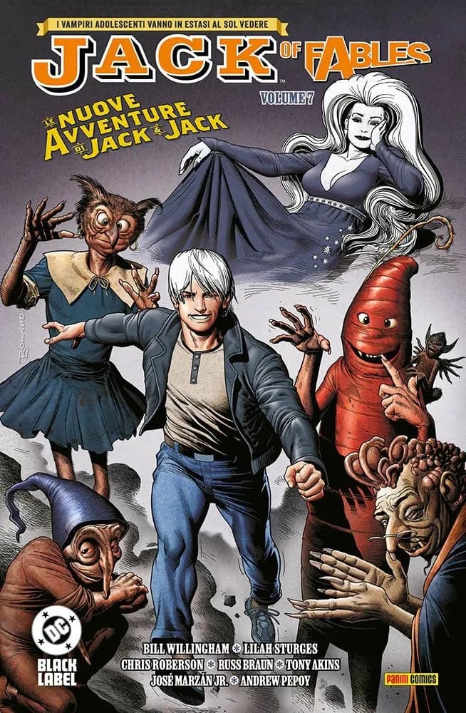 Jack of Fables Vol. 7 - Le Nuove Avventure di Jack & Jack - DC Black Label Hits - Panini Comics - Italiano