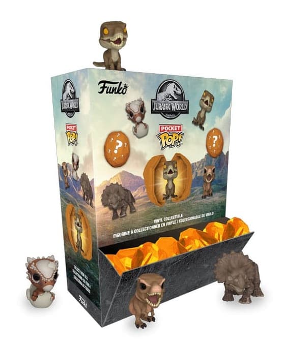Jurassic World Pocket Pocket Funko POP! Vinyl Figure Amber PDQ 4 cm - Jurassic World