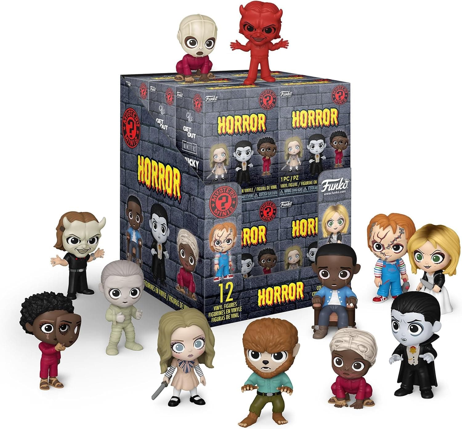NBCU Funko Mystery Minis Figures Horror 5 cm - NBCU