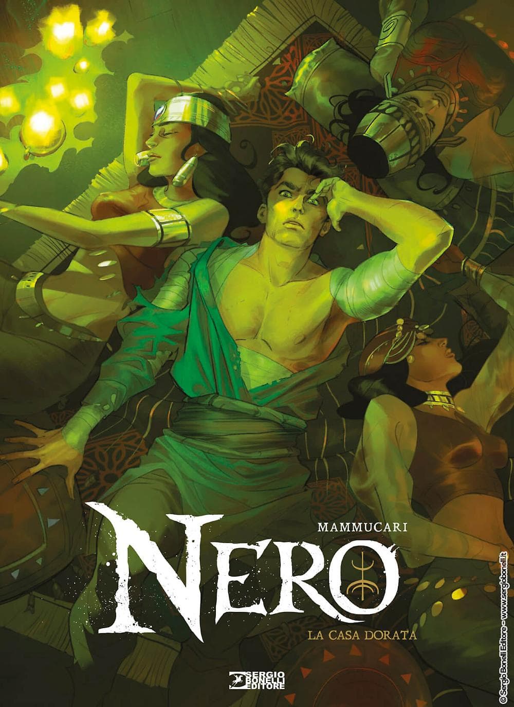 Nero Vol. 8 - La Casa Dorata - Variant Manicomix - Sergio Bonelli Editore - Italiano