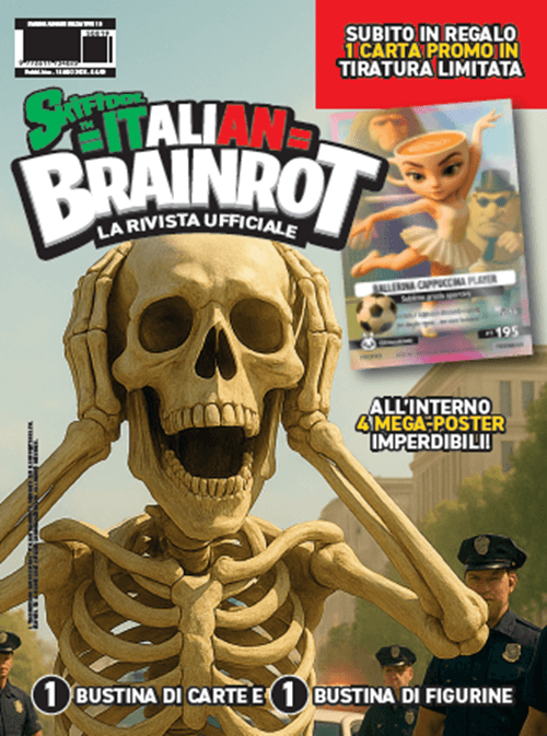 Skifidol Italian Brainrot - La Rivista Ufficiale 2 - Panini Junior 19 - Panini Comics - Italiano