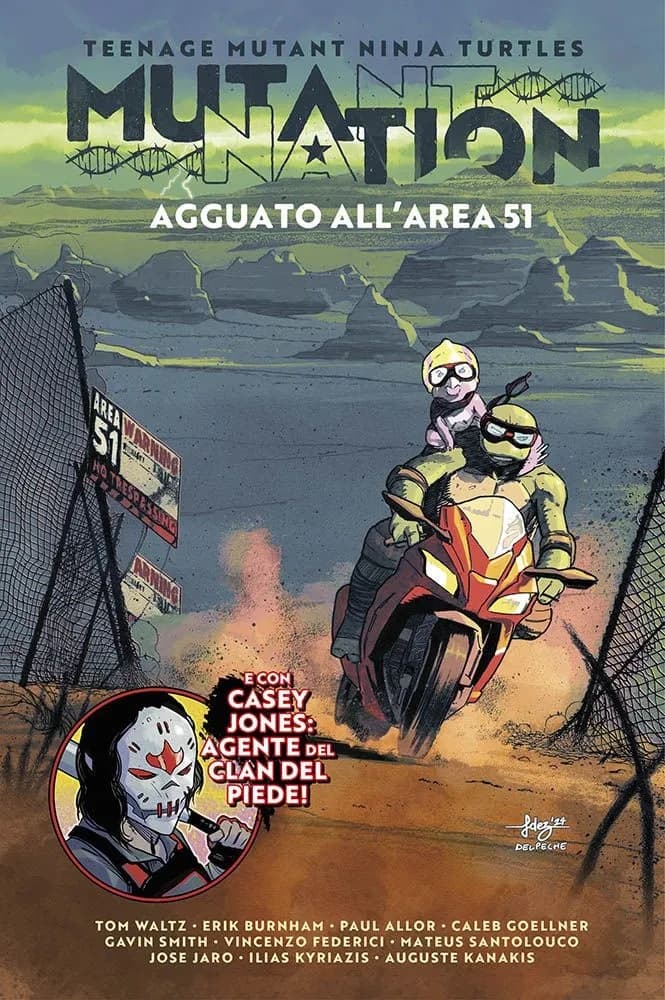 Teenage Mutant Ninja Turtles Mutant Nation Vol. 1 - Agguato all'Area 51 - Panini Comics - Italiano