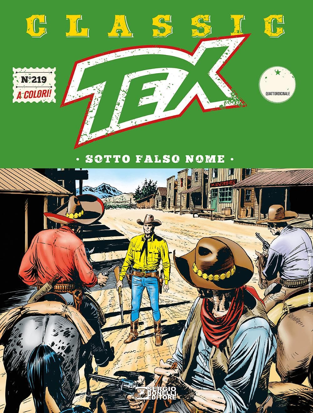 Tex Classic 219 - Sotto Falso Nome - Sergio Bonelli Editore - Italiano