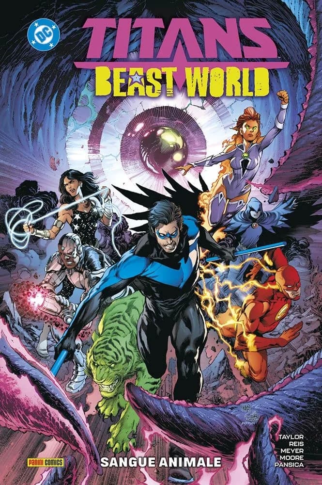 Titans - Beast World: Sangue Animale - DC Rebirth Collection - Panini Comics - Italiano