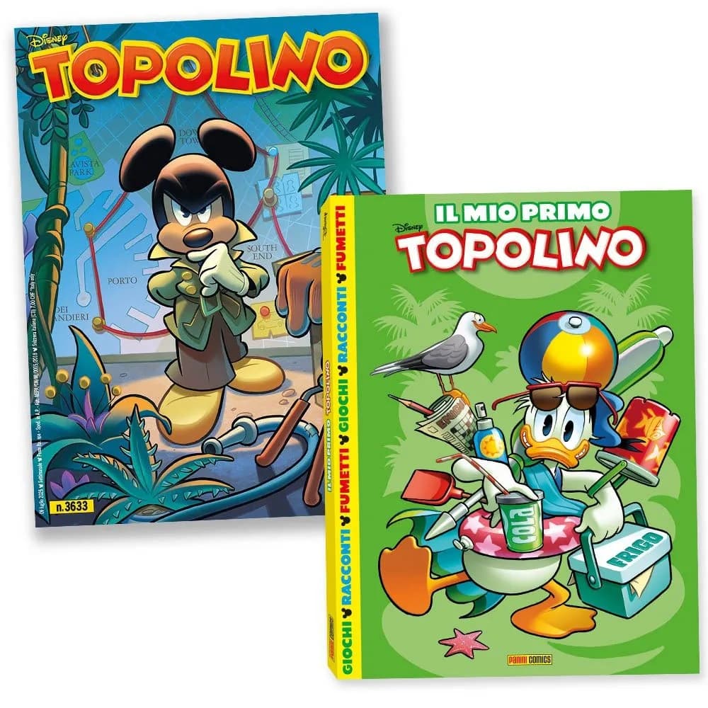 Topolino - Supertopolino 3633 + Il Mio Primo Topolino 1 - Panini Comics - Italiano